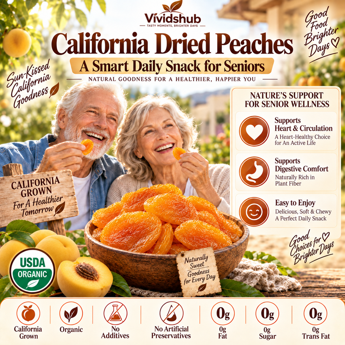 🍑 Love Snacking Again – Organic, Naturally Sweet & Delicious❤️-Fay