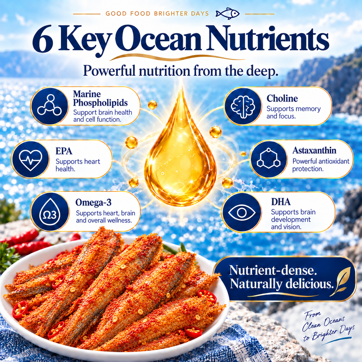 🔥 Better Than Chips — High-Protein Deep-Sea Fish Crisps with Omega-3, EPA & DHA-Fay