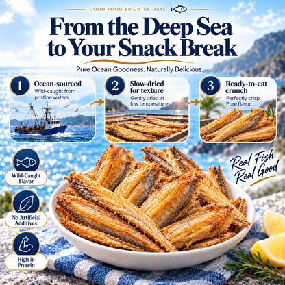 🔥 Better Than Chips — High-Protein Deep-Sea Fish Crisps with Omega-3, EPA & DHA-Fay