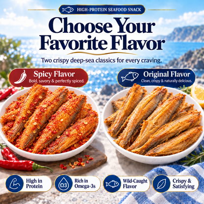 🔥 Better Than Chips — High-Protein Deep-Sea Fish Crisps with Omega-3, EPA & DHA-Fay