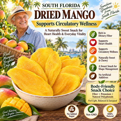 🌴 South Florida Golden Mango Slices — Sunshine in Every Bite 🥭-Fay