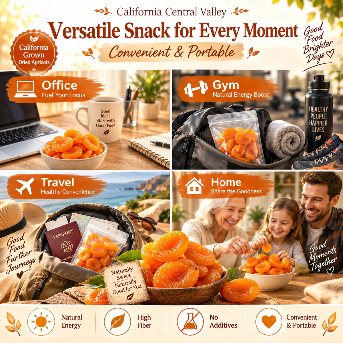California Specialty Dried Apricots-Fay