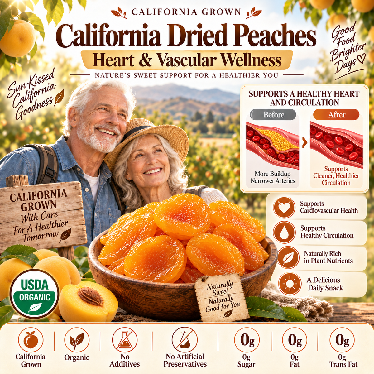 🍑 Love Snacking Again – Organic, Naturally Sweet & Delicious❤️-Fay